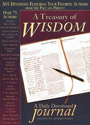 Cover of: A Treasury of Wisdom: A Daily Devotional Journal