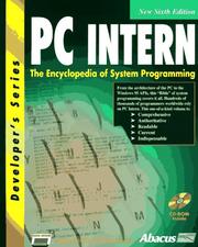 Cover of: PC intern: the encyclopedia of system programming