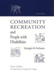 Cover of: Community Recreation for People With Disabilities: Strategies for Inclusion