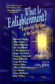 Cover of: What is enlightenment? by edited by John White.