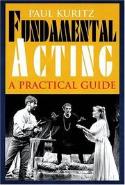 Cover of: Fundamental acting