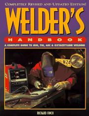 Cover of: Welder's handbook
