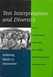 Test interpretation and diversity : achieving equity in assessment