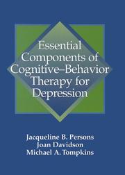 Essential components of cognitive-behavior therapy for depression