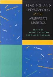Reading and understanding more multivariate statistics