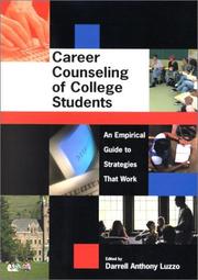 Career counseling of college students : an empirical guide to strategies that work