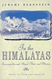Cover of: In the Himalayas by Jeremy Bernstein