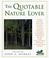 Cover of: The quotable nature lover