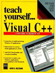 Cover of: Visual C++ 4.0