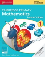 Cover of: Cambridge Primary Mathematics Stage 1 Learners Book
            
                Cambridge International Examinations by 