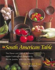 Cover of: The South American Table