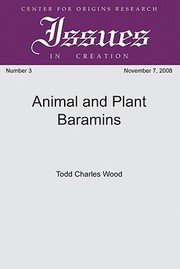 Cover of: Animal and Plant Baramins
            
                Center for Origins Research Issues in Creation