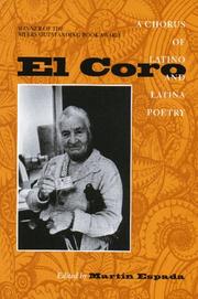 Cover of: El Coro: A Chorus of Latino and Latina Poets
