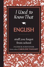Cover of: I Used to Know That English