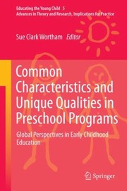 Cover of: Common Characteristics and Unique Qualities in Preschool Programs
            
                Educating the Young Child