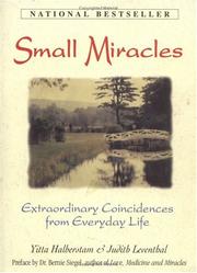 Small miracles by Yitta Halberstam Mandelbaum