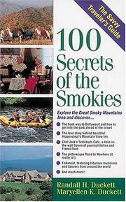 100 secrets of the Smokies by Randall H. Duckett
