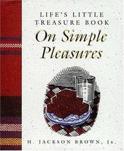 Cover of: Life's little treasure book on simple pleasures