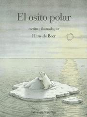 Cover of: El osito polar by Hans De Beer