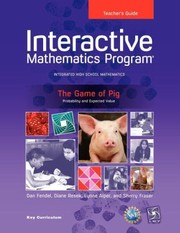 Cover of: Imp 2e Y1 the Game of Pig Teachers Guide