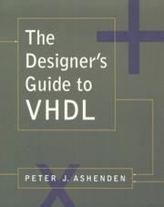 Cover of: The designer's guide to VHDL