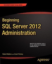 Cover of: Beginning Sql Server 2012 Administration