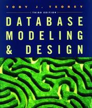 Cover of: Database modeling & design
