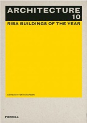 Cover of: Architecture 10 Riba Buildings Of The Year