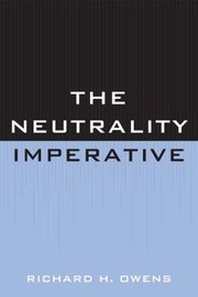 Cover of: The Neutrality Imperative