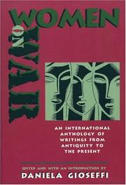 Cover of: Women on War: An International Anthology of Women's Writings from Antiquity to the Present