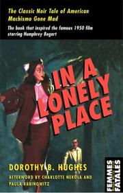 Cover of: In a lonely place