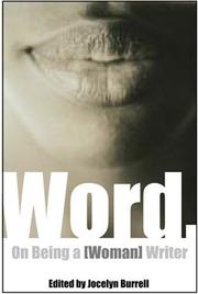 Cover of: Word: on being a [woman] writer