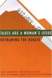 Cover of: Taxes Are a Woman's Issue: Reframing the Debate
