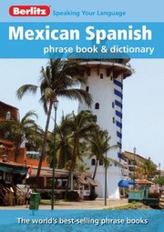 Cover of: Mexican Spanish Phrase Book Dictionary