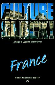 Cover of: Culture Shock!  France