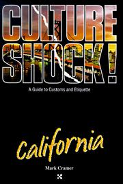 Cover of: Culture Shock! California (Culture Shock! A Survival Guide to Customs & Etiquette)