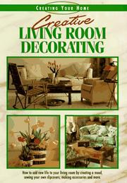 Cover of: Creative Living Room Decorating