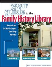 Cover of: Your guide to the Family History Library