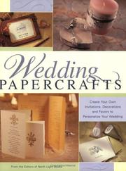 Wedding Papercrafts by North Light Books
