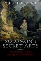 Cover of: Solomons Secret Arts The Occult In The Age Of Enlightenment