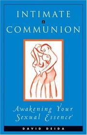 Cover of: Intimate communion: awakening your sexual essence