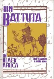 Cover of: Ibn Battuta in Black Africa