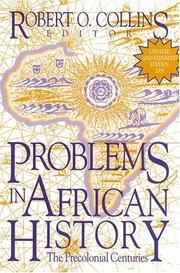 Problems In African History by Robert O. Collins