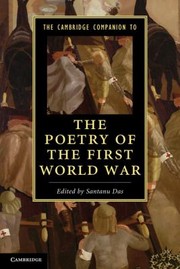 Cover of: The Cambridge Companion To The Poetry Of The First World War