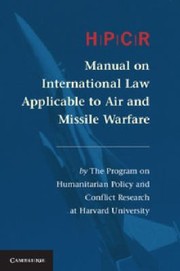 Cover of: Hpcr Manual On International Law Applicable To Air And Missile Warfare by 