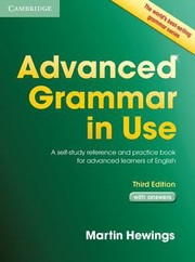 Cover of: Advanced Grammar in Use Book with Answers by 