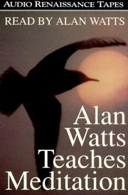 Cover of: Alan Watts Teaches Meditation