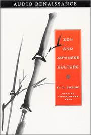 Cover of: Zen and Japanese Culture by 