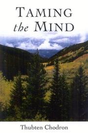 Cover of: Taming the Mind