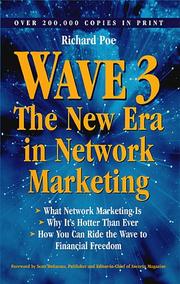 Cover of: Wave 3: The New Era in Network Marketing